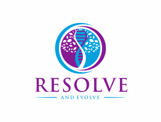 Resolve and Evolve logo design by ammad