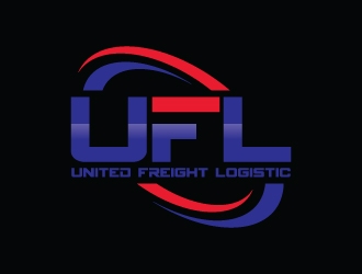 unitedfreightlogistic logo design by aryamaity