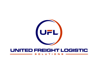 unitedfreightlogistic logo design by ammad