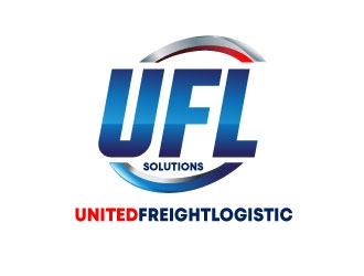 unitedfreightlogistic logo design by Suvendu