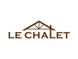 Le Chalet logo design by lexipej