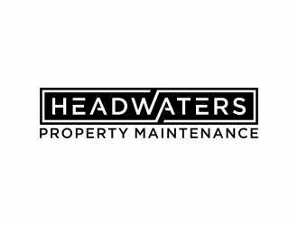 Headwaters Property Maintenance logo design by checx