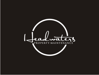 Headwaters Property Maintenance logo design by bricton