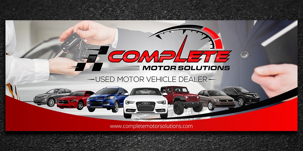 Complete Motor Solutions brand identity design