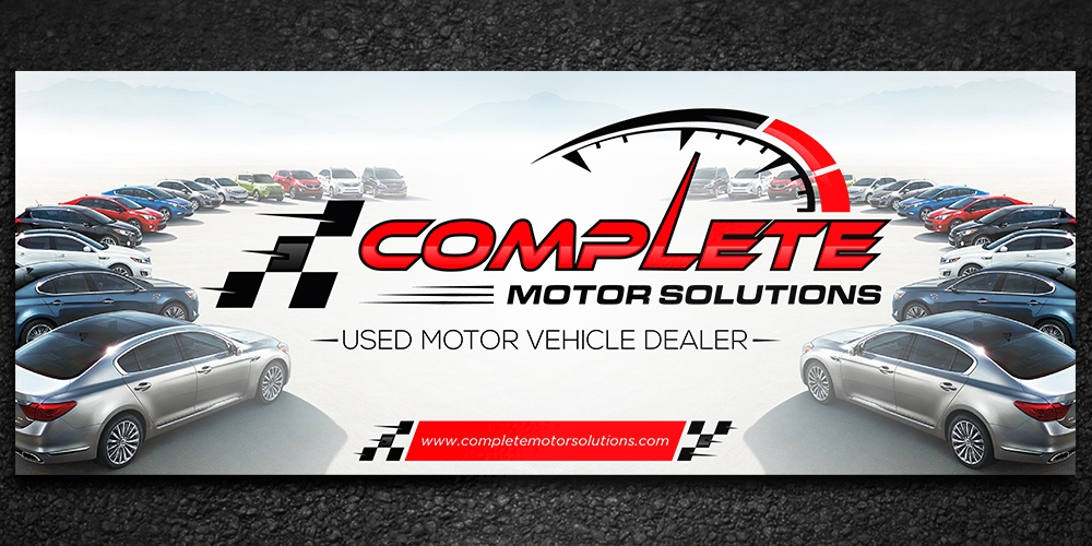 Complete Motor Solutions brand identity design