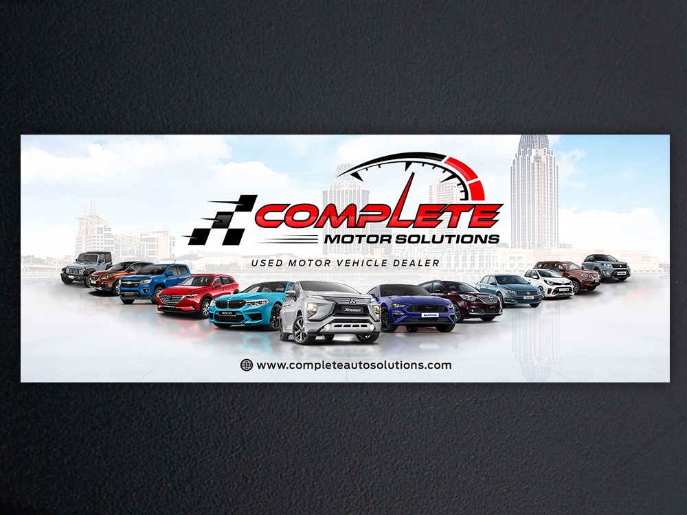 Complete Motor Solutions brand identity design