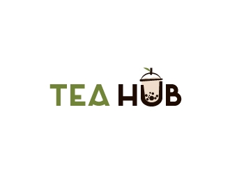 Tea Hub 茶驿 logo design by yans