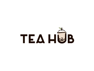 Tea Hub 茶驿 logo design by yans
