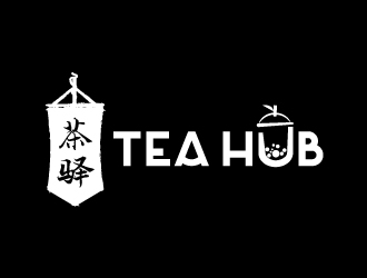 Tea Hub 茶驿 logo design by yans