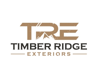 Timber Ridge Exteriors logo design by akilis13