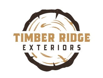 Timber Ridge Exteriors logo design by akilis13