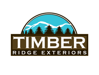 Timber Ridge Exteriors logo design by kunejo