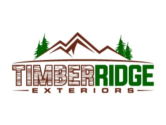 Timber Ridge Exteriors logo design by daywalker