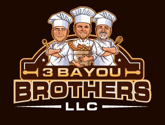 3 Bayou Brothers LLC logo design by invento