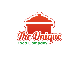 The Unique Food Company logo design by Elegance24