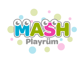 MASH Playrüm  logo design by BeDesign