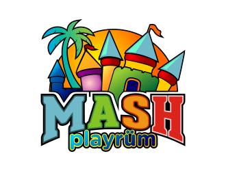 MASH Playrüm  logo design by Dhieko