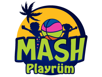 MASH Playrüm  logo design by MonkDesign