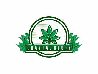 Coastal Roots logo design by Mahrein