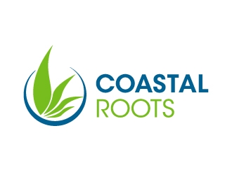 Coastal Roots logo design by akilis13