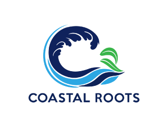 Coastal Roots logo design by nona