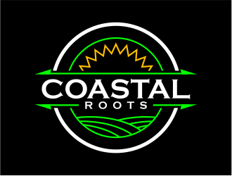 Coastal Roots logo design by mutafailan
