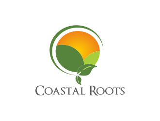Coastal Roots logo design by Greenlight
