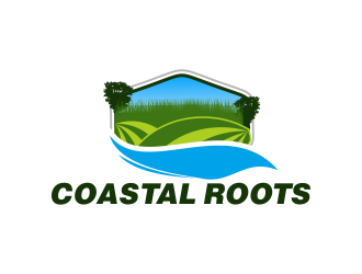 Coastal Roots logo design by Greenlight