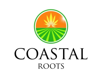 Coastal Roots logo design by jetzu