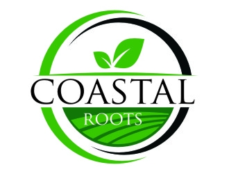 Coastal Roots logo design by jetzu