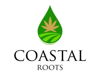 Coastal Roots logo design by jetzu