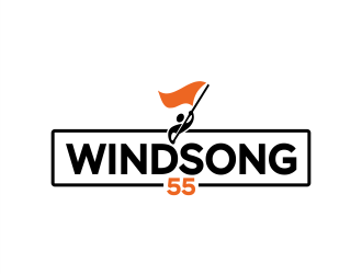 Windsong  logo design by Gwerth