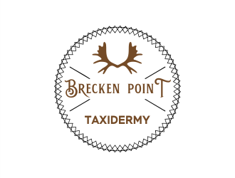 Brecken Point Taxidermy logo design by Gwerth