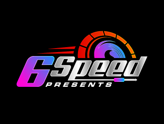 6Speed Presents logo design by lestatic22