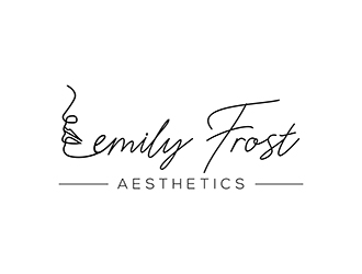 Emily Frost Aesthetics logo design by SteveQ
