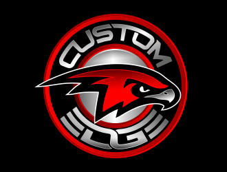 Custom Edge Hawks logo design by Cekot_Art