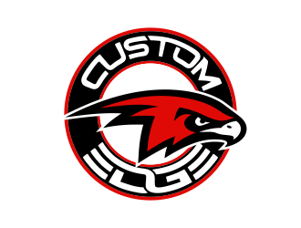 Custom Edge Hawks logo design by graphicstar