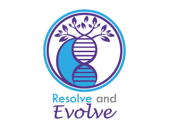 Resolve and Evolve logo design by Elegance24