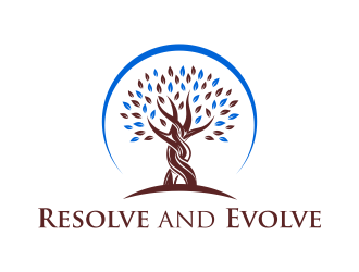 Resolve and Evolve logo design by p0peye