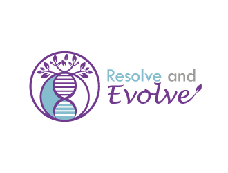 Resolve and Evolve logo design by Elegance24