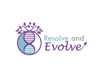 Resolve and Evolve logo design by Elegance24