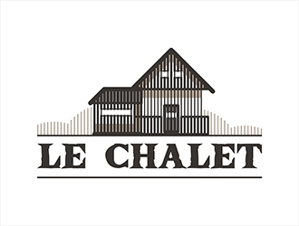 Le Chalet logo design by gitzart