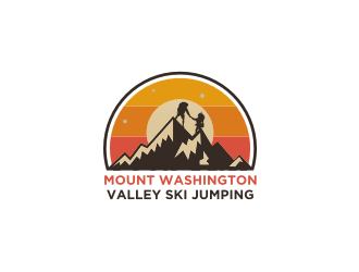 Mount Washington Valley Ski Jumping logo design by logitec