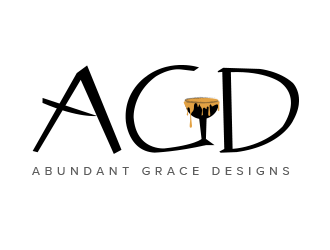 Abundant Grace Designs logo design by BeDesign