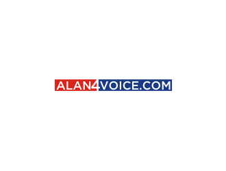 Alan4Voice.com logo design by Diancox