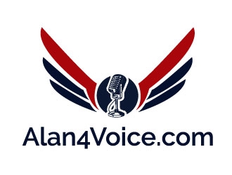 Alan4Voice.com logo design by rosy313