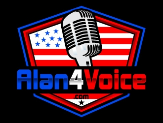 Alan4Voice.com logo design by uttam