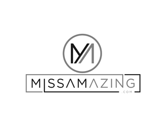 MissAmazing.com logo design by ndaru
