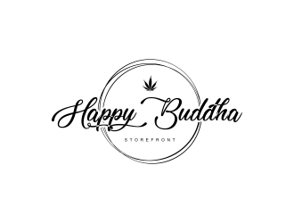 Happy Buddha Storefront logo design by gcreatives