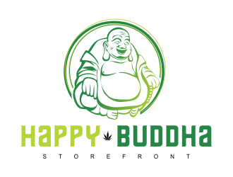 Happy Buddha Storefront logo design by gcreatives